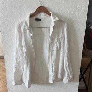 1. State White Button Down Shirt